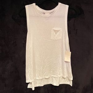 A New Day White Tank